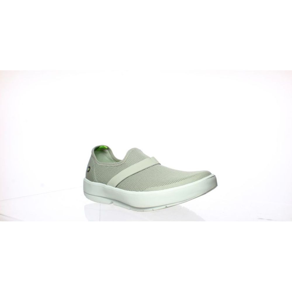 OOFOS Womens Nomodel72412 Grey/White Casual Flats Size 8 Medium (B, M)